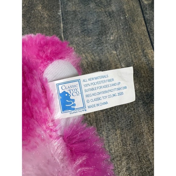 Classic Toy Company Sleepy Koala Plush! Pink, White! 10” Stuffed Animal! - Picture 6 of 8